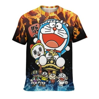 I'm Doraemon T-Shirt Size L Shimamura kawaii cute unisex