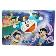 Doraemon and Friends Floating Through Space Framed Puzzle 60pc