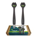 thumbnail image 1 of DORCO Pace 6 Pro - Six Blade Razor System with Trimmer - 2 Replacement Handles (Handles Only), 1 of 5