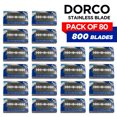 thumbnail image 1 of Dorco Platinum Extra Double Edge Razor Blades - 80 Pack, 1 of 5