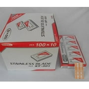 Wennow Dorco St301 Platinum Double Edge Razor Blades / 1case 1000 Blades