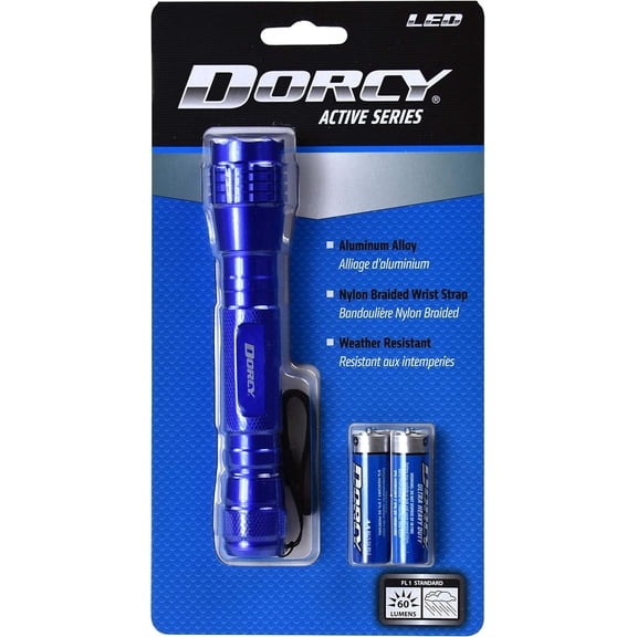 Dorcy 41 4016 60 Lumen Aluminum Barrel Flashlight