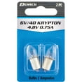 thumbnail image 1 of Dorcy 6-Volt/4D-4.8-Volt, 0.75A Bayonet Base Krypton Replacement Bulb (41-1663), Blue, 2-Pack, 1 of 2