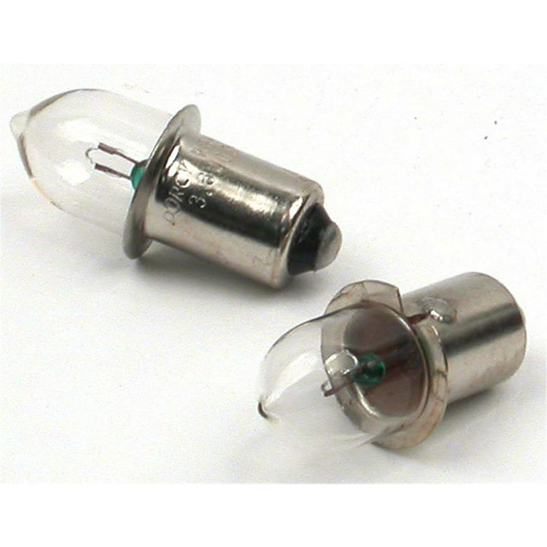 Honoson 3 Pieces Flashlight Bulb 55-Lumen 4.5 Volt Led Krypton