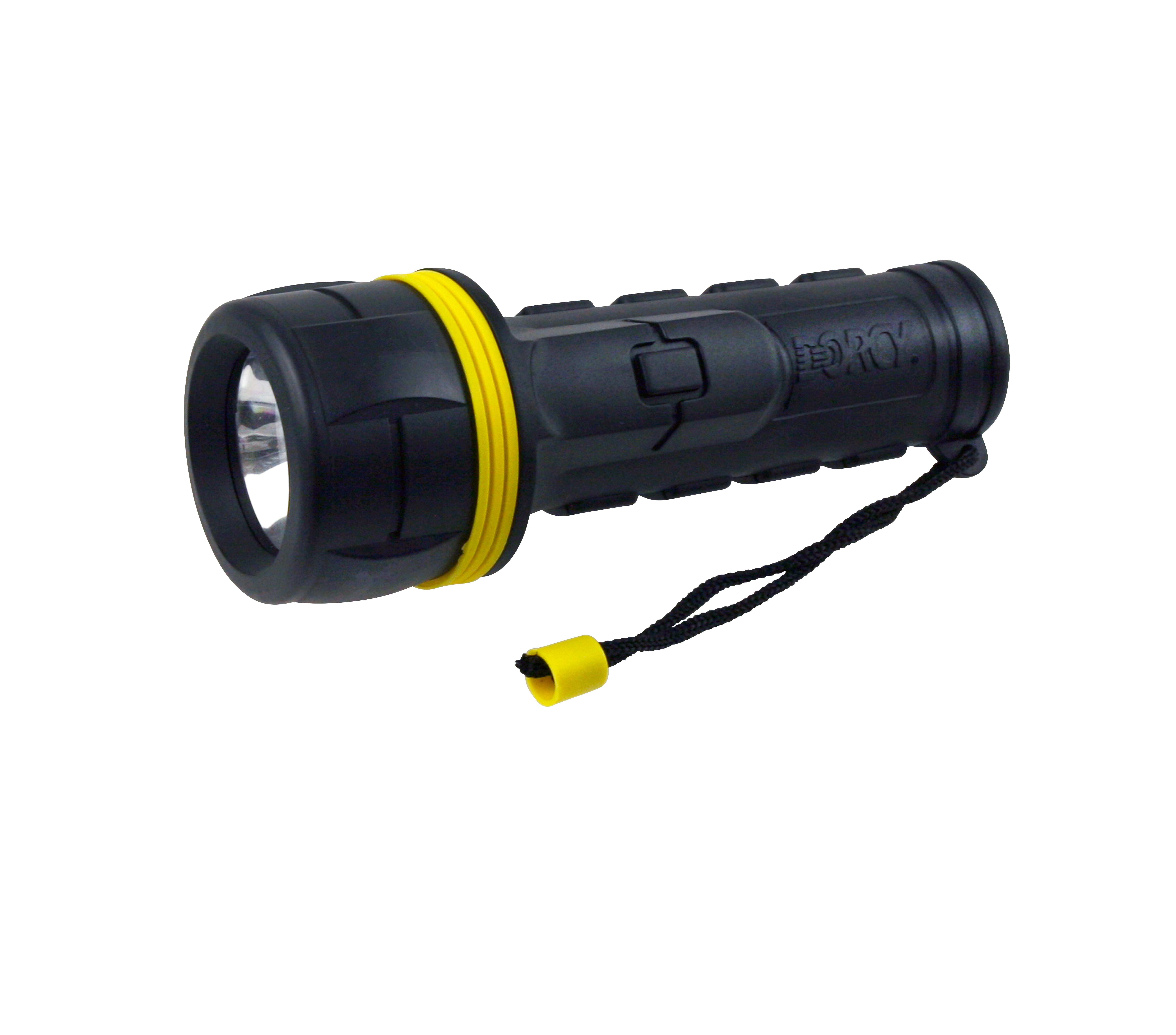 dorcy creexre led rechargeable flashlight 41-2521 Water Resistant Battery Powered Floating with Carabiner Clip, Ideal for Camping and Outdoors, Bright Yellow ion battery Dorcy 120-Lumen Weather Resistant LED