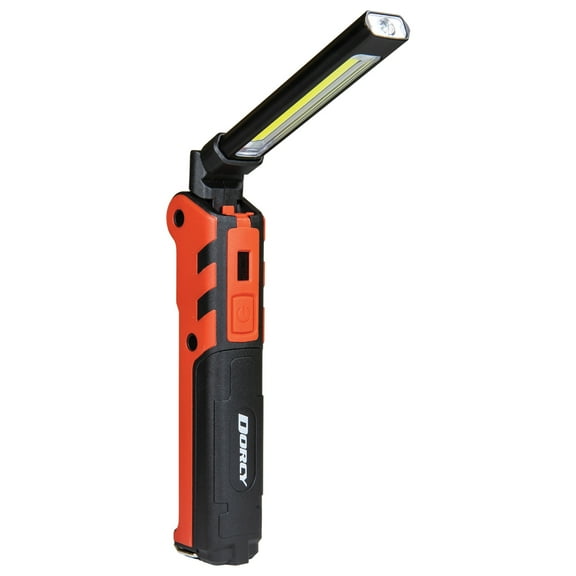 Dorcy LED 450 Lumens Flex COB Rechargeable Work Light & LED Tip Inspection Flashlight, 41-4343