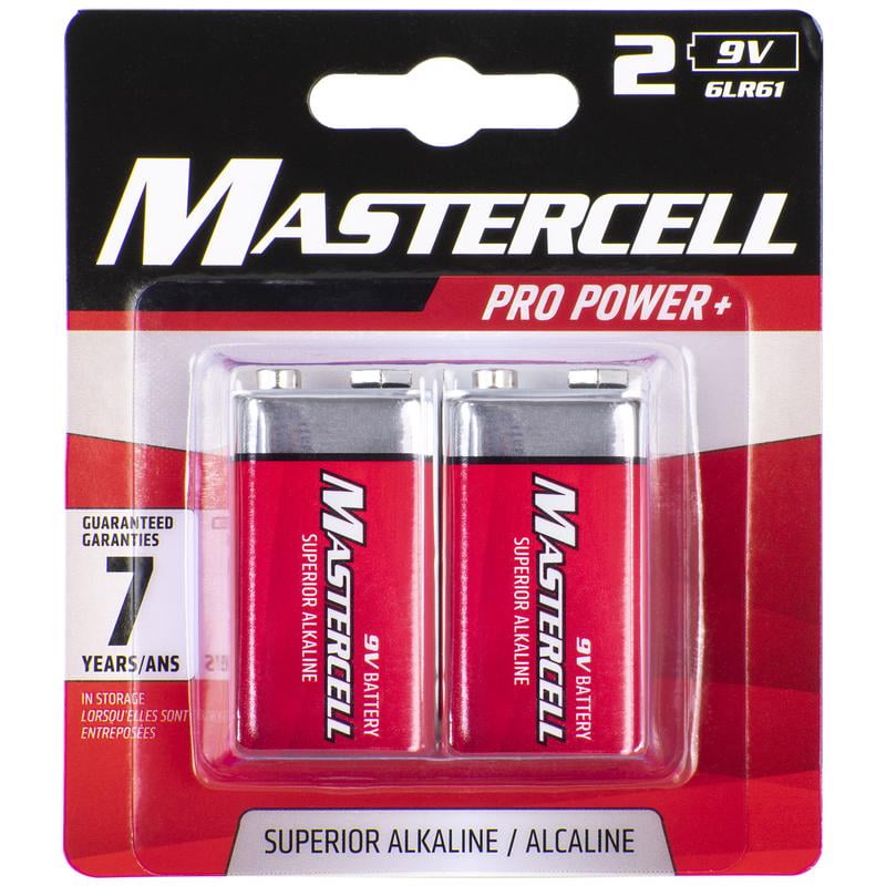 DORCY MSTRCELL 9V 2PK ALK BATT