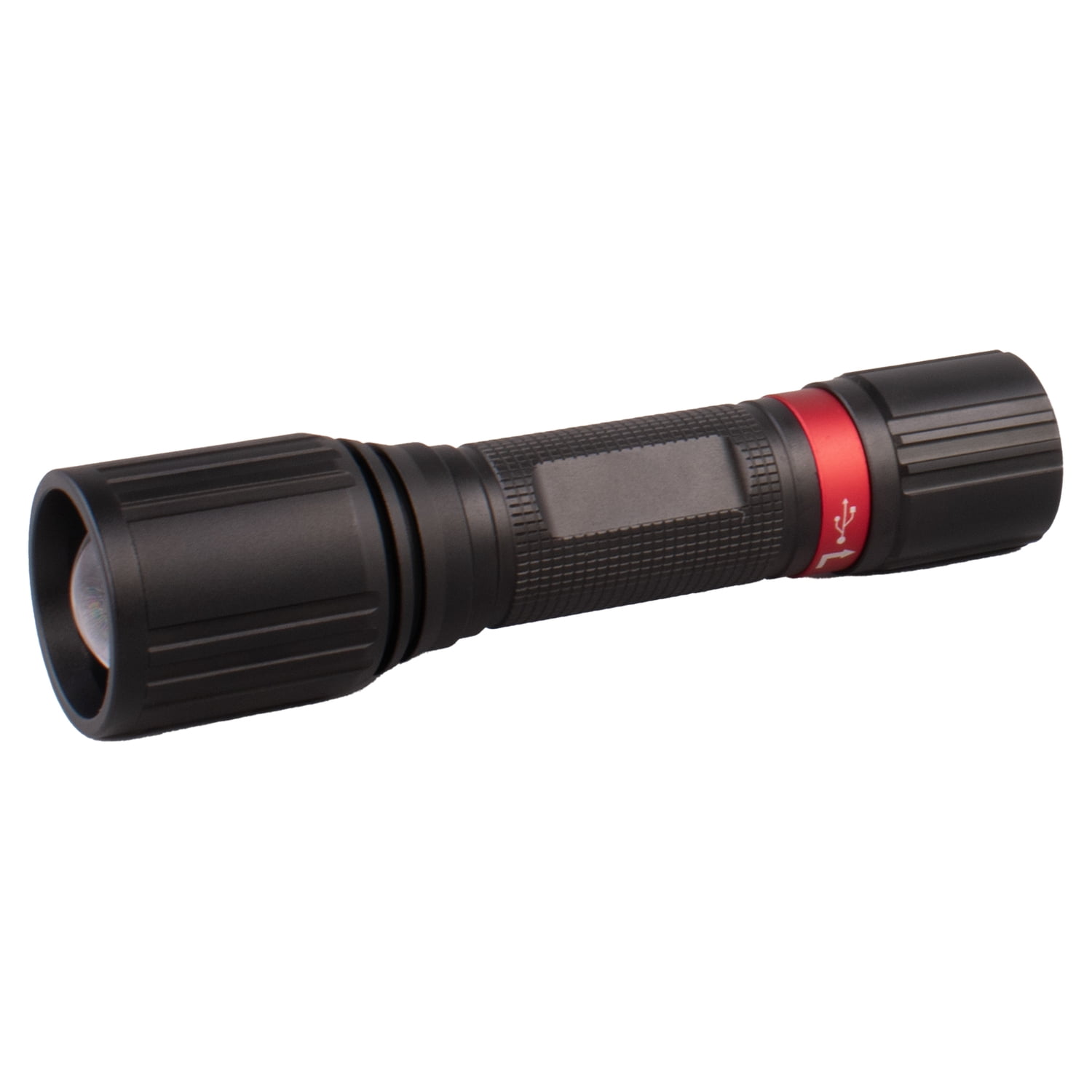 Dorcy Ultra HD Series Hybrid AAA/Rechargeable LED 1,000 Lumen Aluminum Flashlight with 3 Modes & Up to 1,312-ft. Beam, 41-4395