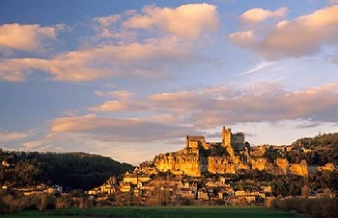 Dordogne Valley France Canvas Art - David Barnes DanitaDelimont (36 x 24)