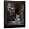 thumbnail image 1 of Dore, Gustave 15x18 Black Modern Framed Museum Art Print Titled - The Angel Seated Upon the Stone, 1 of 5