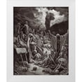 thumbnail image 1 of Dore, Gustave 20x24 White Modern Wood Framed Museum Art Print Titled - The Visions of Ezekiel The Vision of the Valley of the Dry Bones, 1 of 4