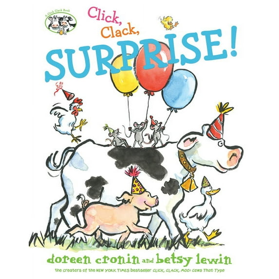 Doreen Cronin: Click, Clack and More Set Click, Clack, Surprise!, (Hardcover)