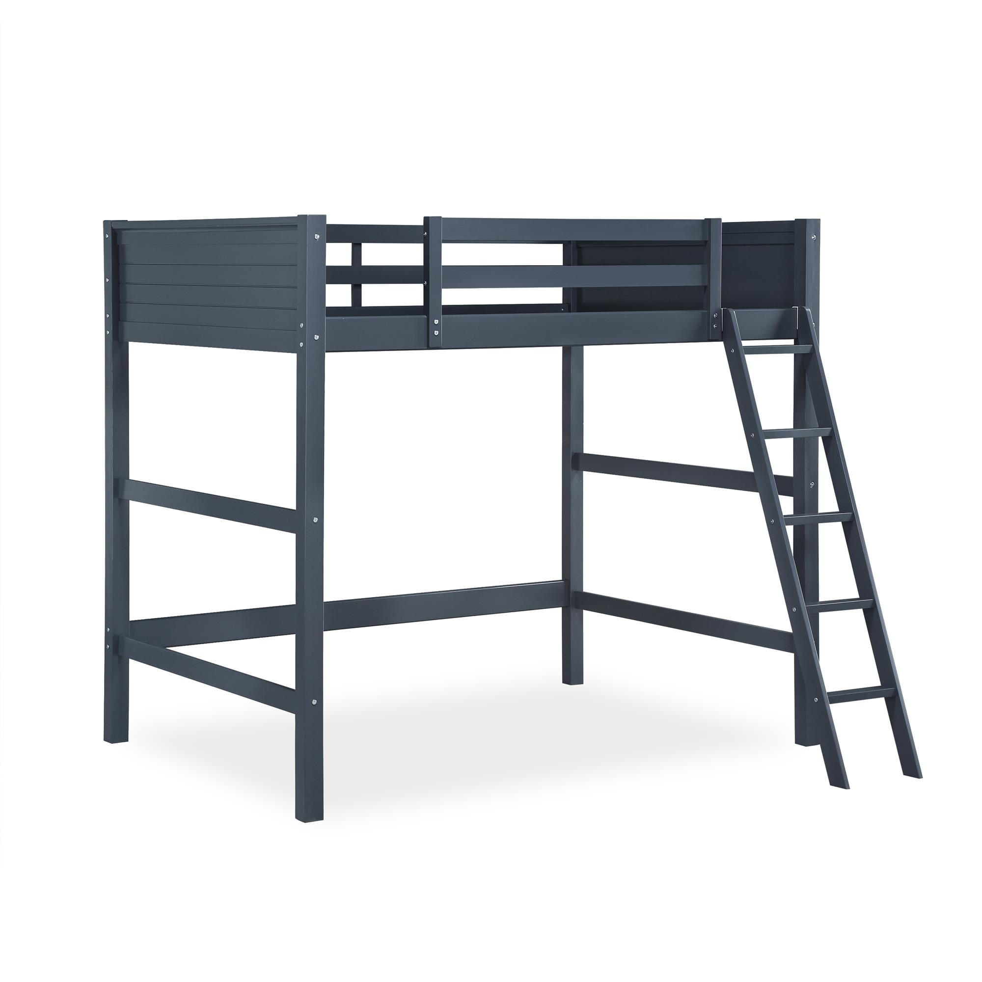 Dorel Living Denver Full Size Loft Bed in Blue