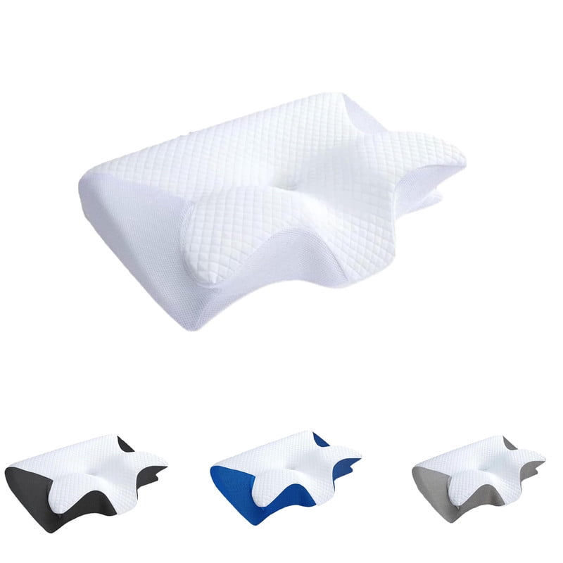Doreve Cloudfaser Pillow, Neck Relief, Reduces Morning Head and Neck Pressure, Restful Sleep Without Cervical Compression
