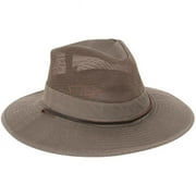Dorfman Pacific 544717 Big Brim Safari Hat Olive - X-Large