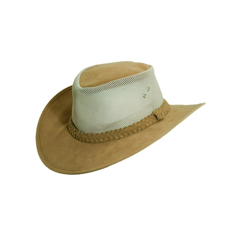 Dorfman Pacific Men s Water Soaker UPF 50 Mesh Sides Safari Hat
