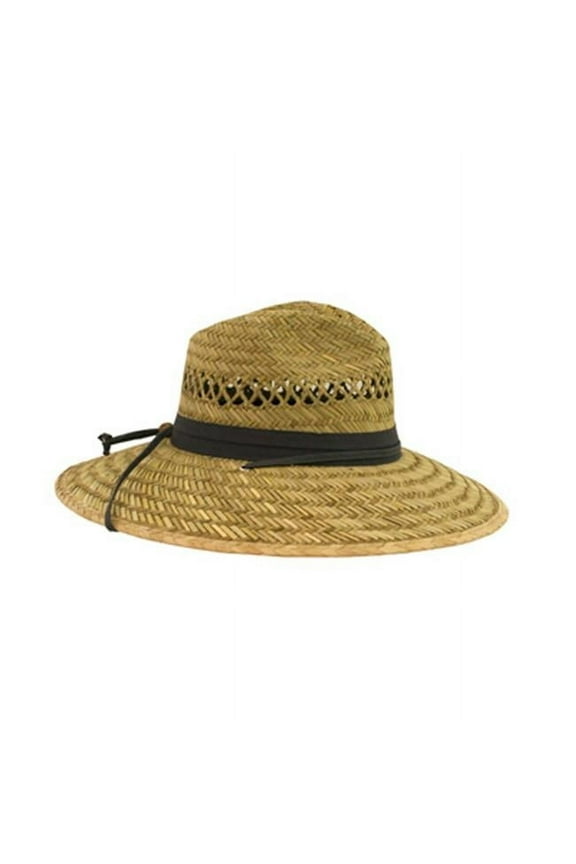 TM388 Mens Safari Shape Summer Straw Hat Assortment