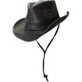 thumbnail image 1 of Dorfman-Pacific Weathered Outback Hat With Chin Cord, Brown, 1 of 2