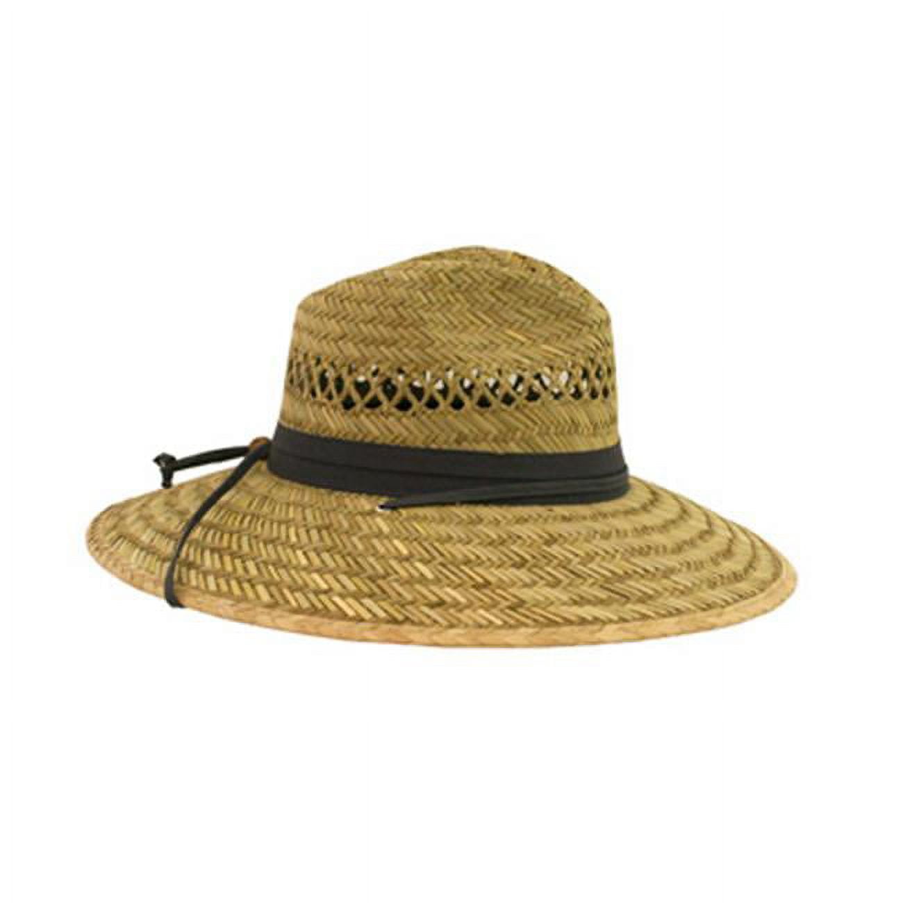 Dorfman Pacific Wide Brim Hat Natural Assorted
