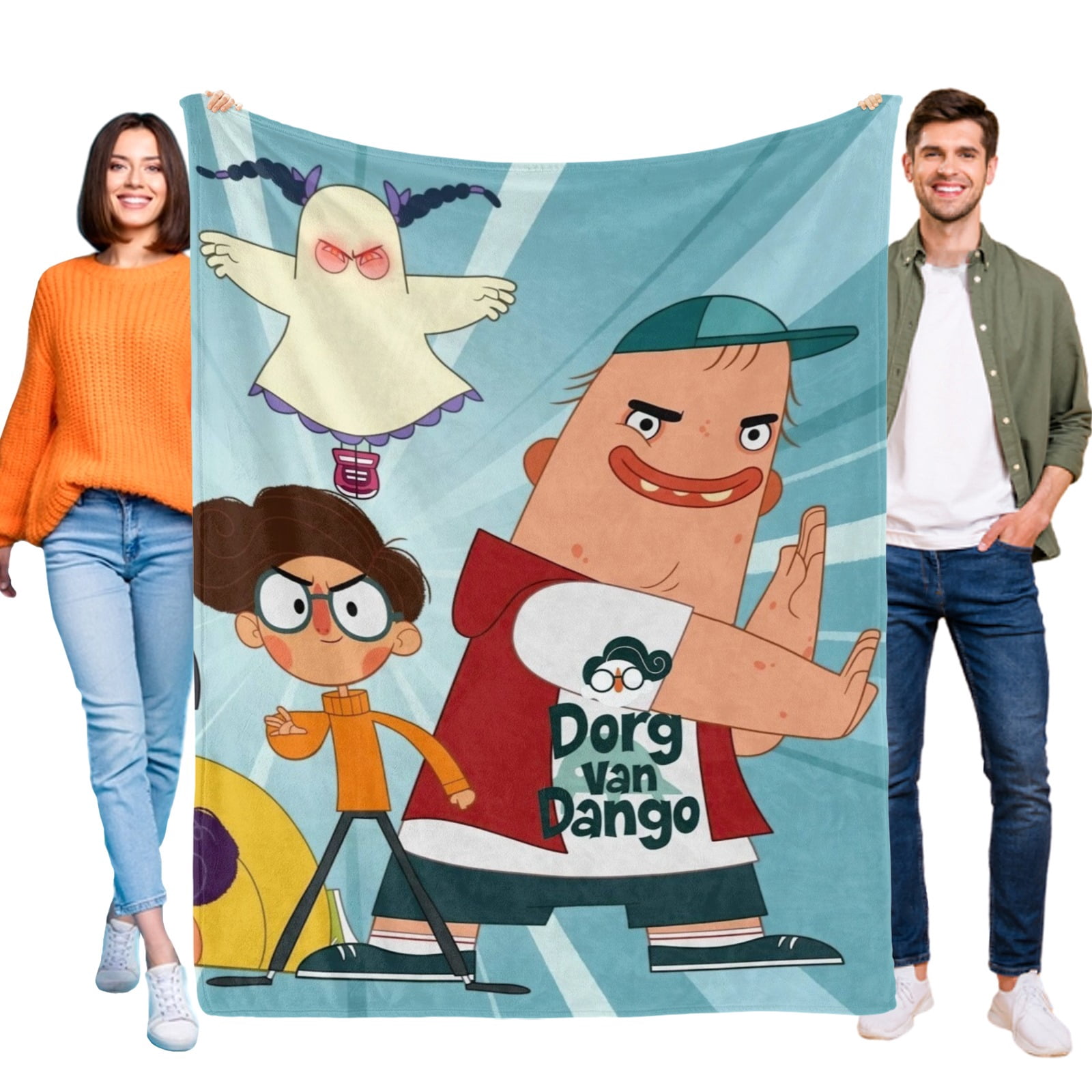 Dorg Van Dango Throw Blanket Gifts for Fans Lover Girls Boys Women Present Hoodie Him Bed 40"x50"
