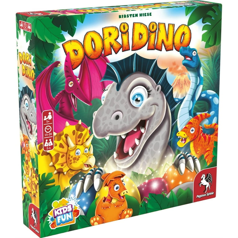 Dori Dino - Board Game - Multilingual English/German Dori Dino - Board Game - Multilingual English/German