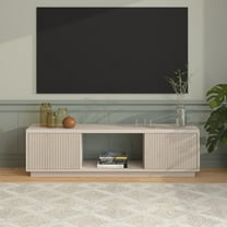 Dorian Rectangular TV Stand for TV's up to 65" in Alder White
