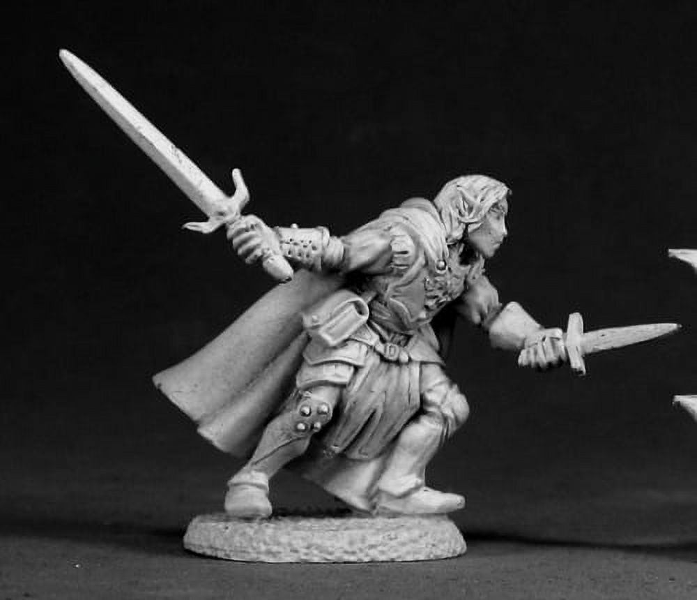 Dark Heaven Wood Elf King Miniature - 25mm Heroic Scale Reaper Miniatures For RPG Games