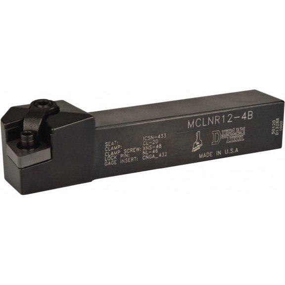 Dorian Tool RH MCLN -7 Negative Rake Indexable Turning Toolholder