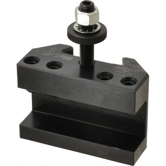 Dorian Tool Series BXA, No.1 Turning & Facing Tool Post Holder 320mm Lathe Swing, 2.24" OAH x 3-1/4" OAL, 1" Max Tool Cutting Size, 44.37mm Centerline Height