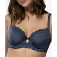 thumbnail image 1 of Dorina Women's Celine Non Padded Lace Underwire Bra - Gray, Size 32DD, 1 of 3