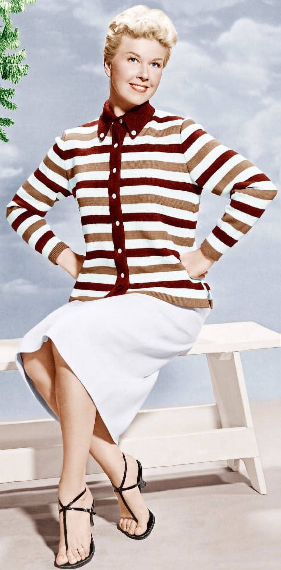 Doris Day Canvas Art -  (16 x 20)