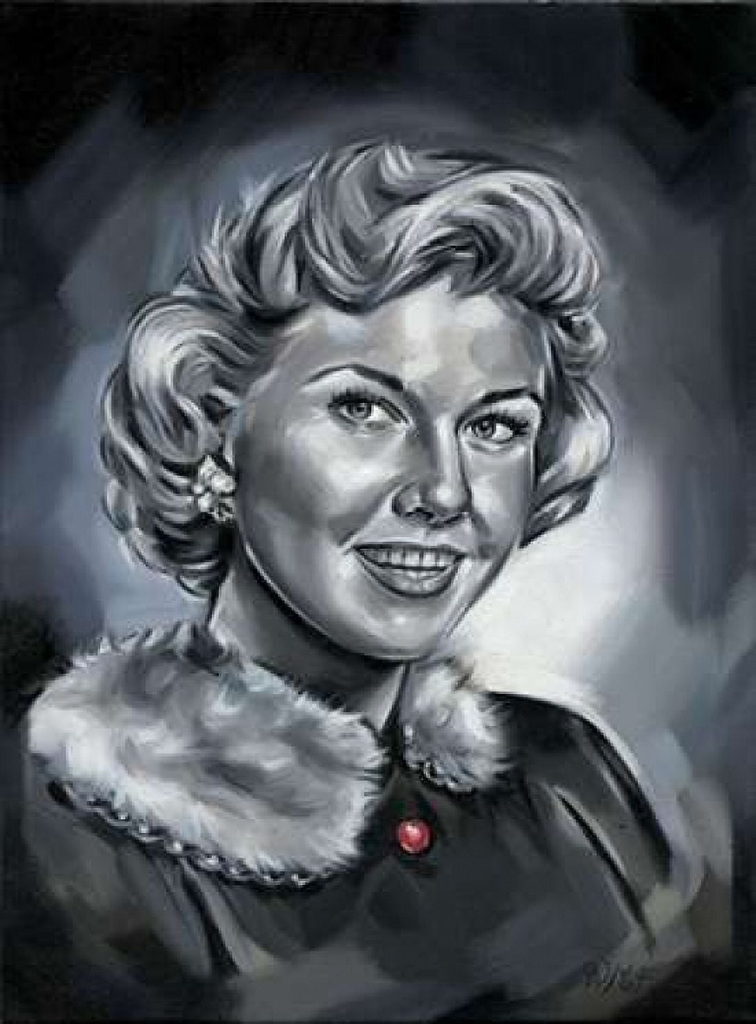 Doris Day Canvas Art - Wendy Fields (18 x 24)