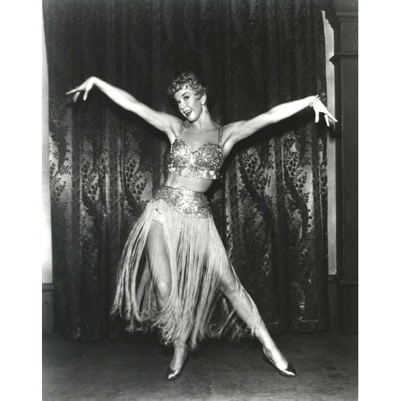 Doris Day Dancing in Classic with Arms Wide Open Photo Print (24 x 30)