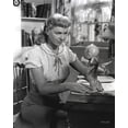 thumbnail image 1 of Doris Day Seated in Classic Candid Photo with Doll Photo Print (24 x 30), 1 of 1