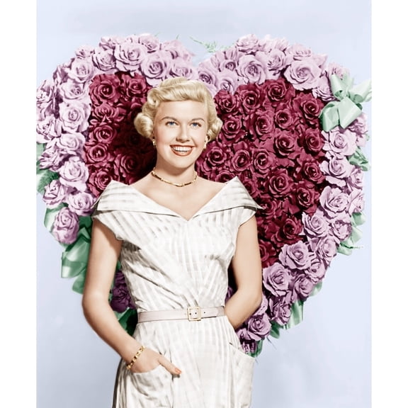 Doris Day Warner Brothers Portrait Ca. 1950S Photo Print (8 x 10)