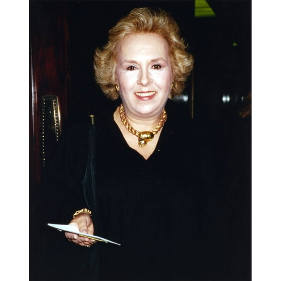 Doris Roberts in Black Gown Portrait Photo Print (8 x 10)