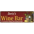 thumbnail image 1 of Doris's Wine Bar Red Gift Home Kitchen Decor 6x18 Sign 206180056060, 1 of 1