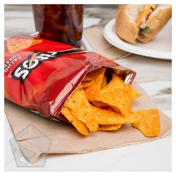 Doritos 1.75 oz. Bag of Nacho Cheese Flavored Tortilla Chips - 64/Case