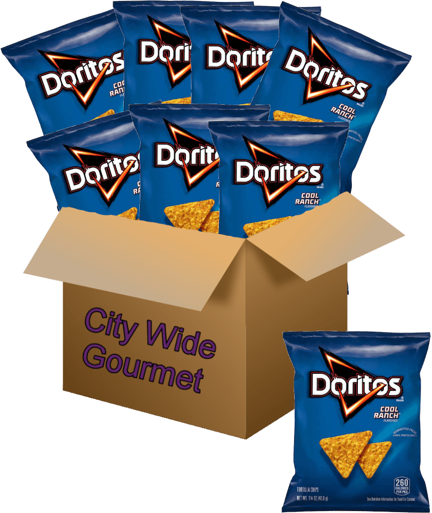 Doritos Cool Ranch Tortilla Chips, 1.75 ounce bags (Pack of 8 ...