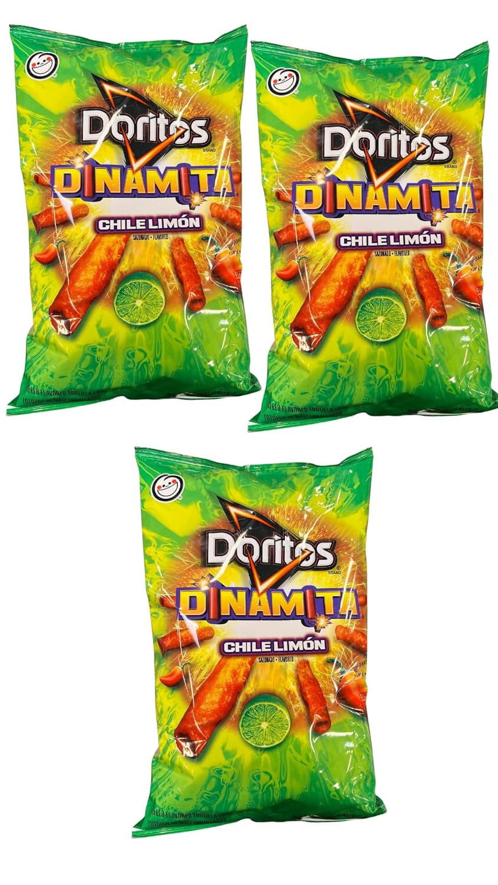 Doritos Dynamite Chile Lime, 11.25 Oz (Pack Of 3)