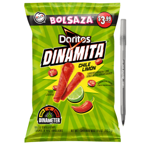 Doritos Dinamita Chile Limon Flavored Tortilla Chips