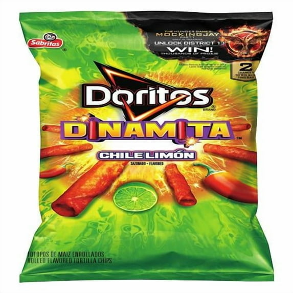 Doritos Dinamita Chili Limon, 9.25 Oz - Pack of 2