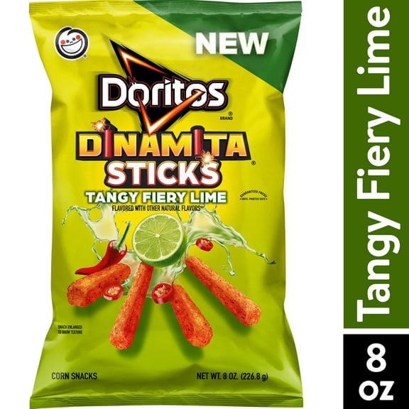 Doritos Dinamita Sticks, Tangy Fiery Lime, 8 oz