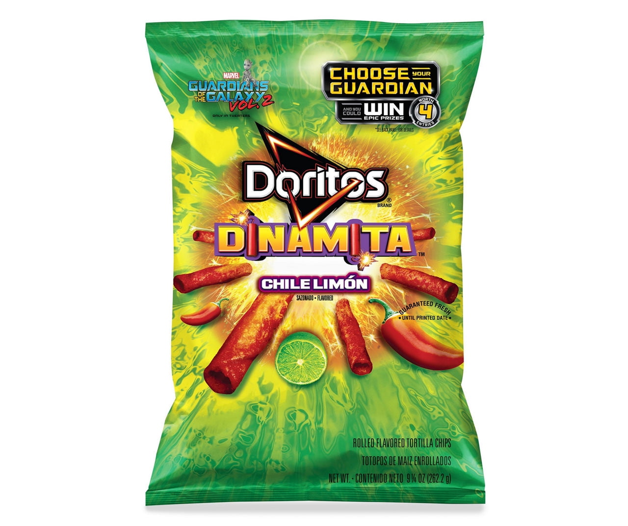 Doritos Doritos Dinamita Rolled Flavored Tortilla Chips Chile Limon ...