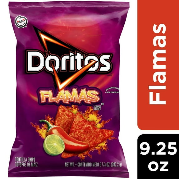 Doritos Flamas Tortilla Chips 9.25 oz - Pack of 3