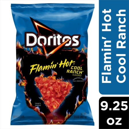 Doritos Flamin Hot Cool Ranch Flavored Tortilla Chips - 9.25 oz