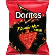 Doritos Flamin' Hot Nacho Tortilla Chips, 9.75 oz Bag