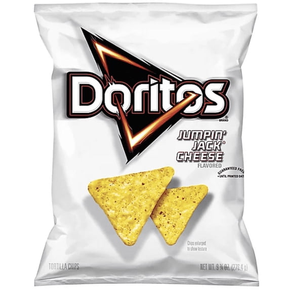 Doritos Jumpin’ Jack CheeseFlavored Tortilla Chips, 9.75oz bag