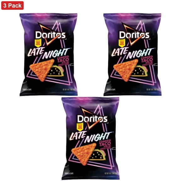 Doritos Late Night Loaded Taco Tortilla Chips - 9oz