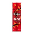 thumbnail image 1 of Doritos Minis, Nacho Cheese Flavored Canister Tortilla Chips 5.125 oz Canister (Pack 4), 1 of 1